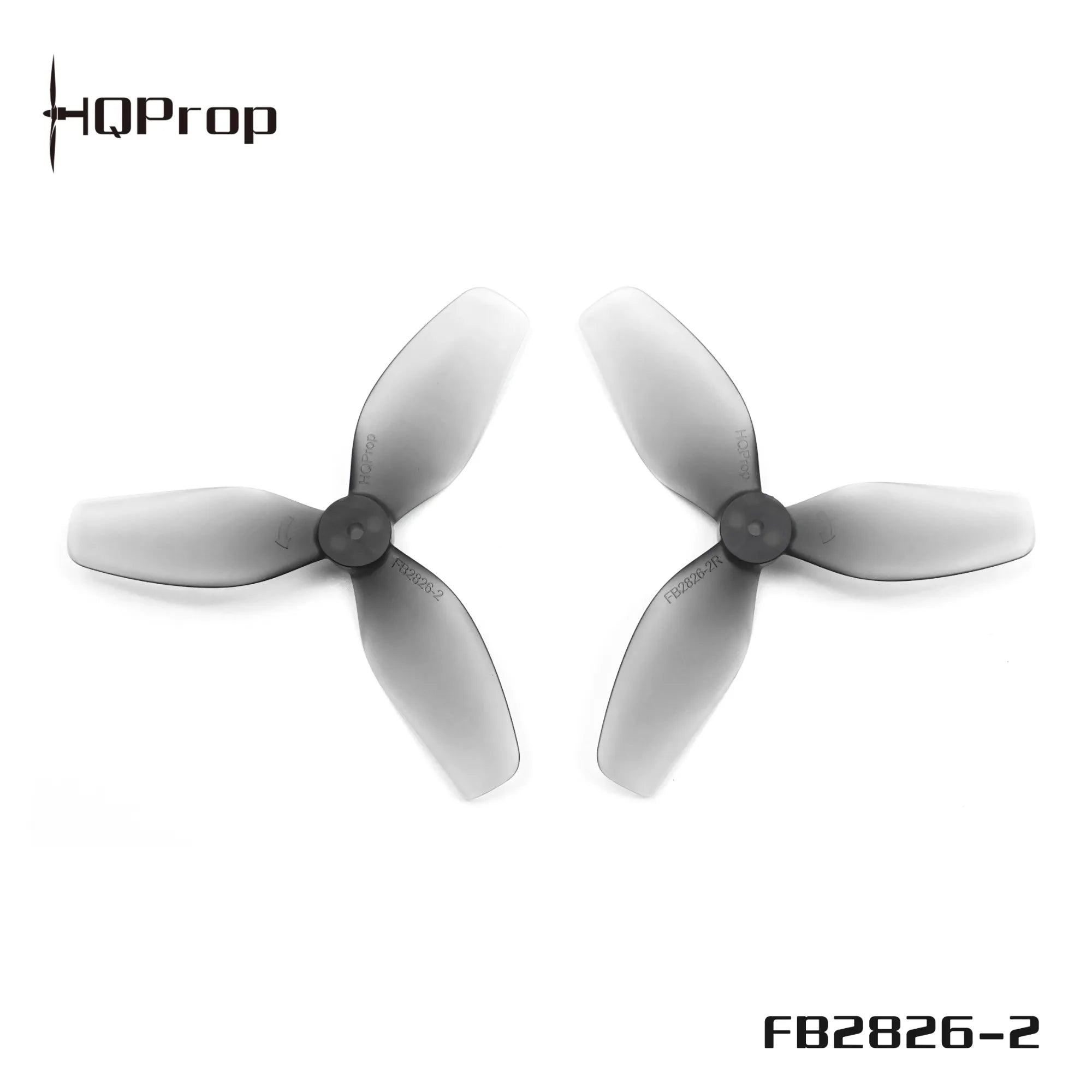 HQProp Durable Prop FB2.8X2.6X3 (2CW+2CCW)-Poly Carbonate-Grey