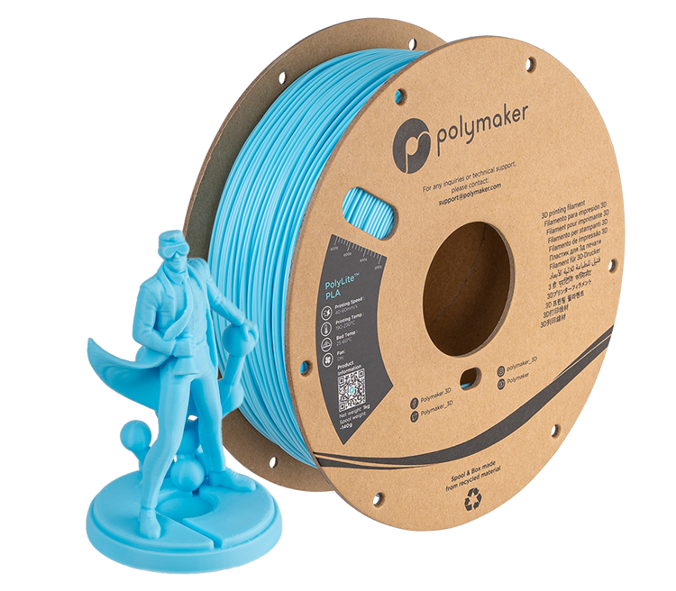 Polymaker PolyLite PLA 1.75mm Filament 1kg