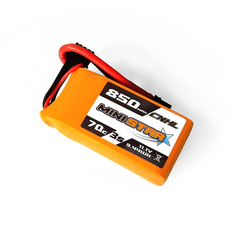 CNHL MiniStar 850mAh 11.1V 3S 70C Lipo Battery XT30 [DG]