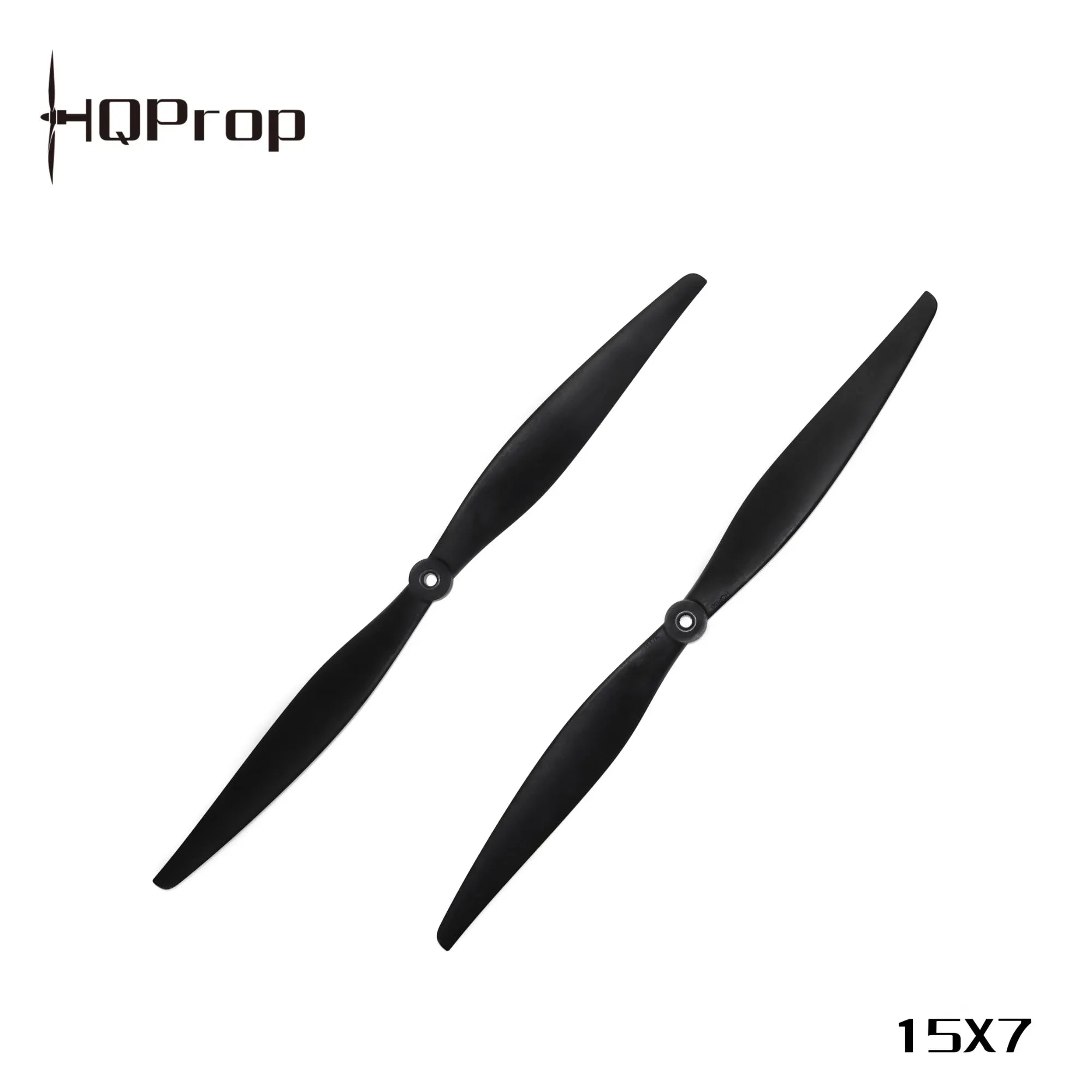 HQProp 15X7 (1CCW+1CW) Black-Glass Fiber Reinforced Nylon