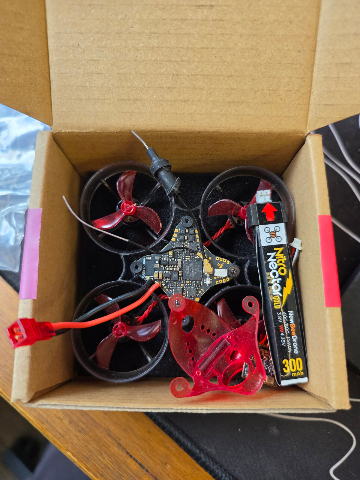 The actual returned Hummingbird V3 in this listing