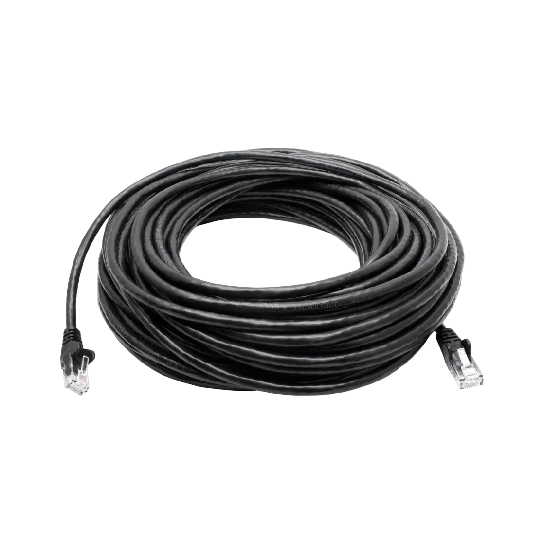 8Ware CAT6A Cable 40m - Black Color RJ45 Ethernet Network LAN UTP Patch Cord Snagless [PC]