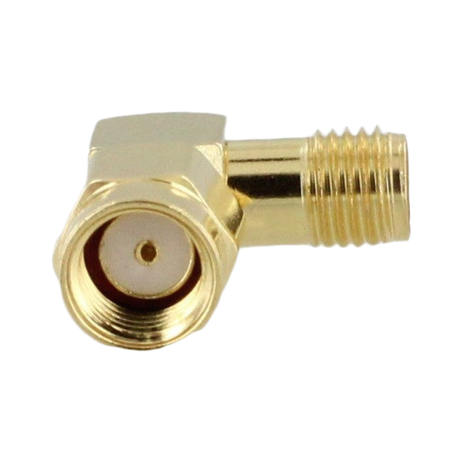90 Degree RPSMA Male To SMA Female Adapter