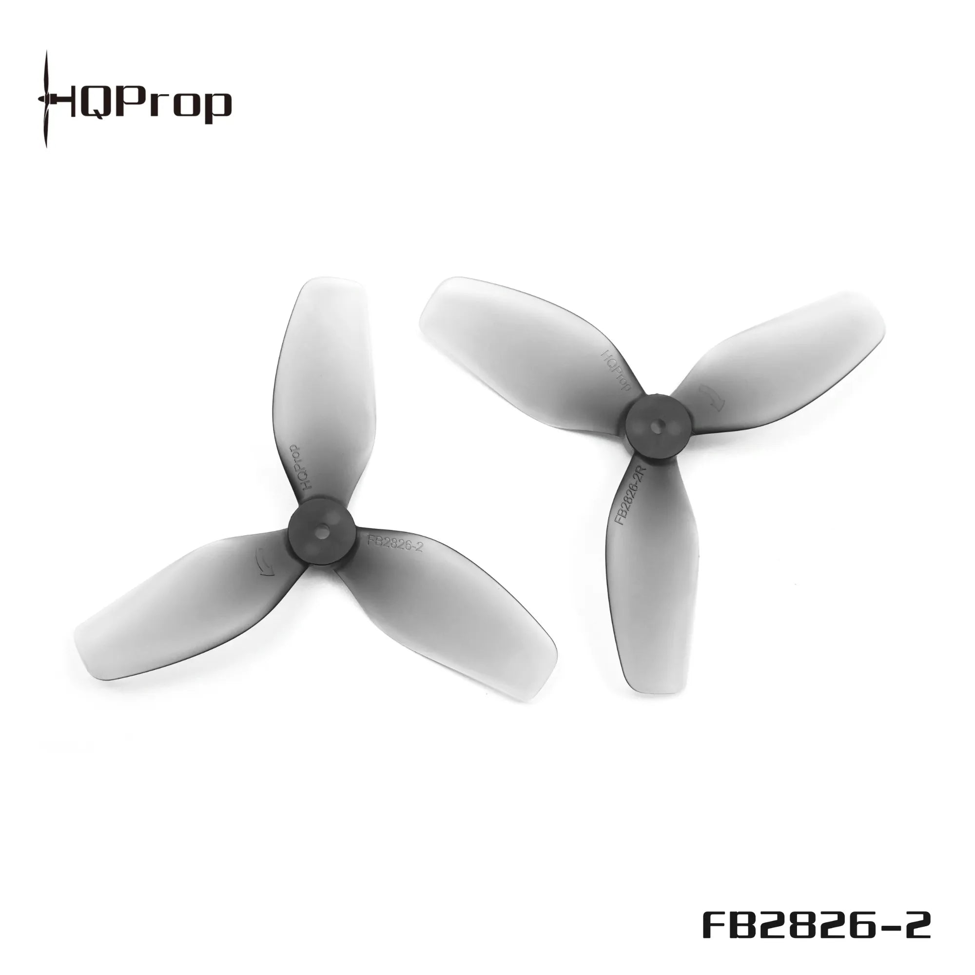 HQProp Durable Prop FB2.8X2.6X3 (2CW+2CCW)-Poly Carbonate-Grey