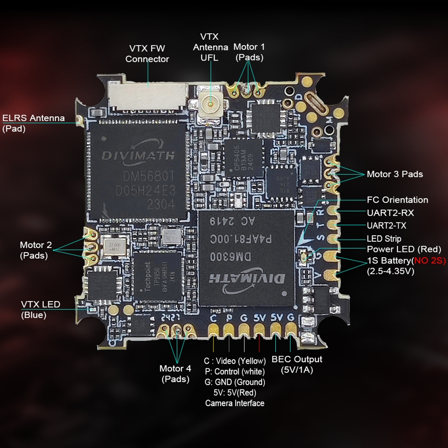 HDZero AIO5 ESC