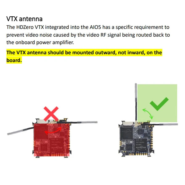 HDZero AIO5 ESC