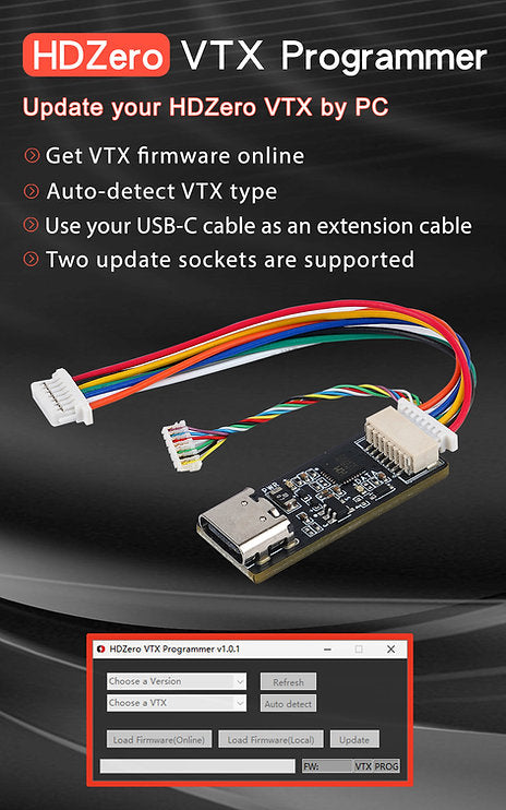 HDZero VTX Programmer HDZ3312