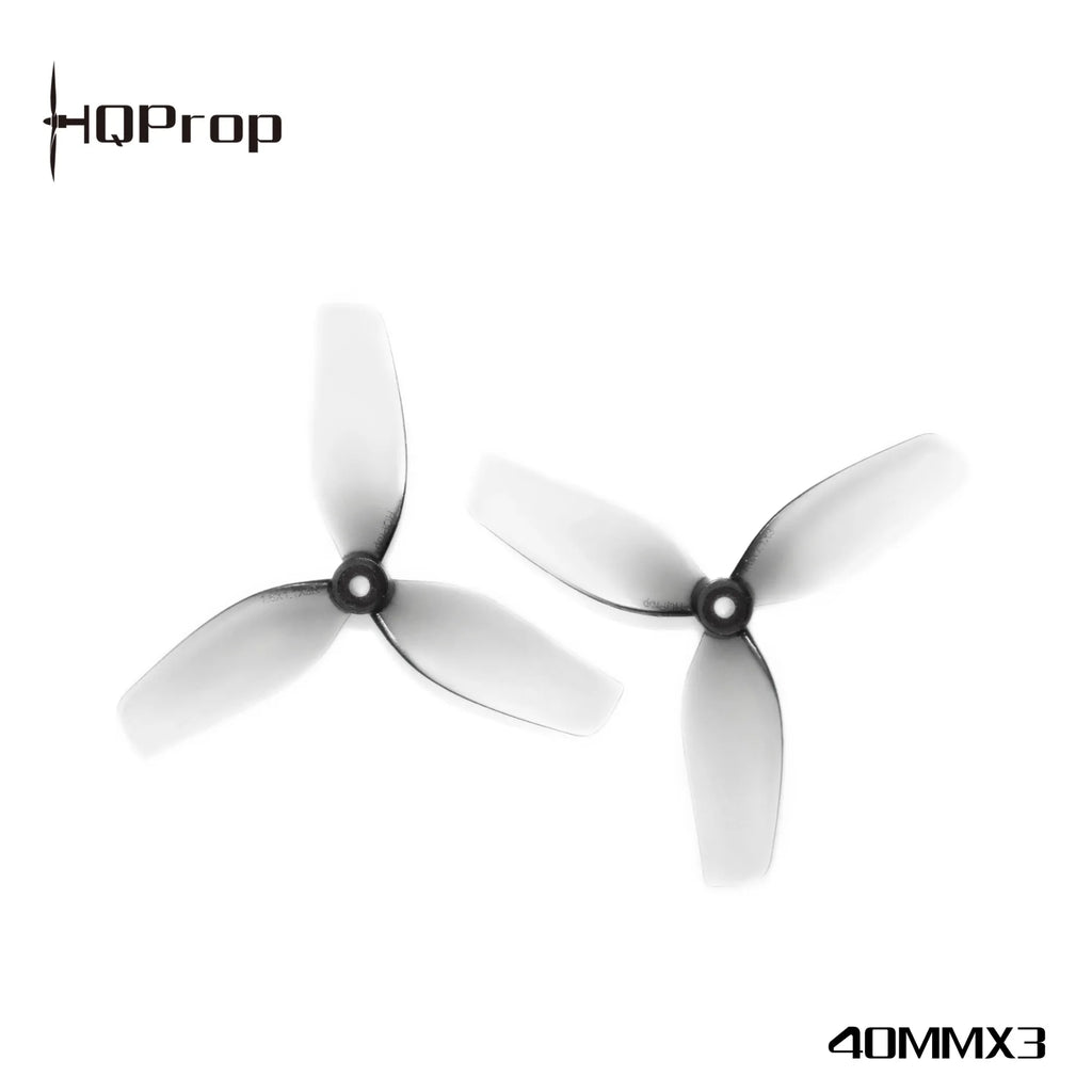 HQProp Ultralight Whoop Propellers 40MMX3 (2CW+2CCW) 1.5mm Shaft