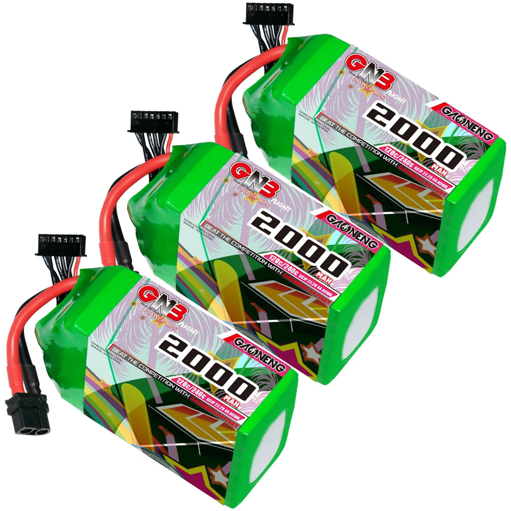 GAONENG GNB 6S 22.2V 2000mAh 120C XT60 LiPo Battery [DG]