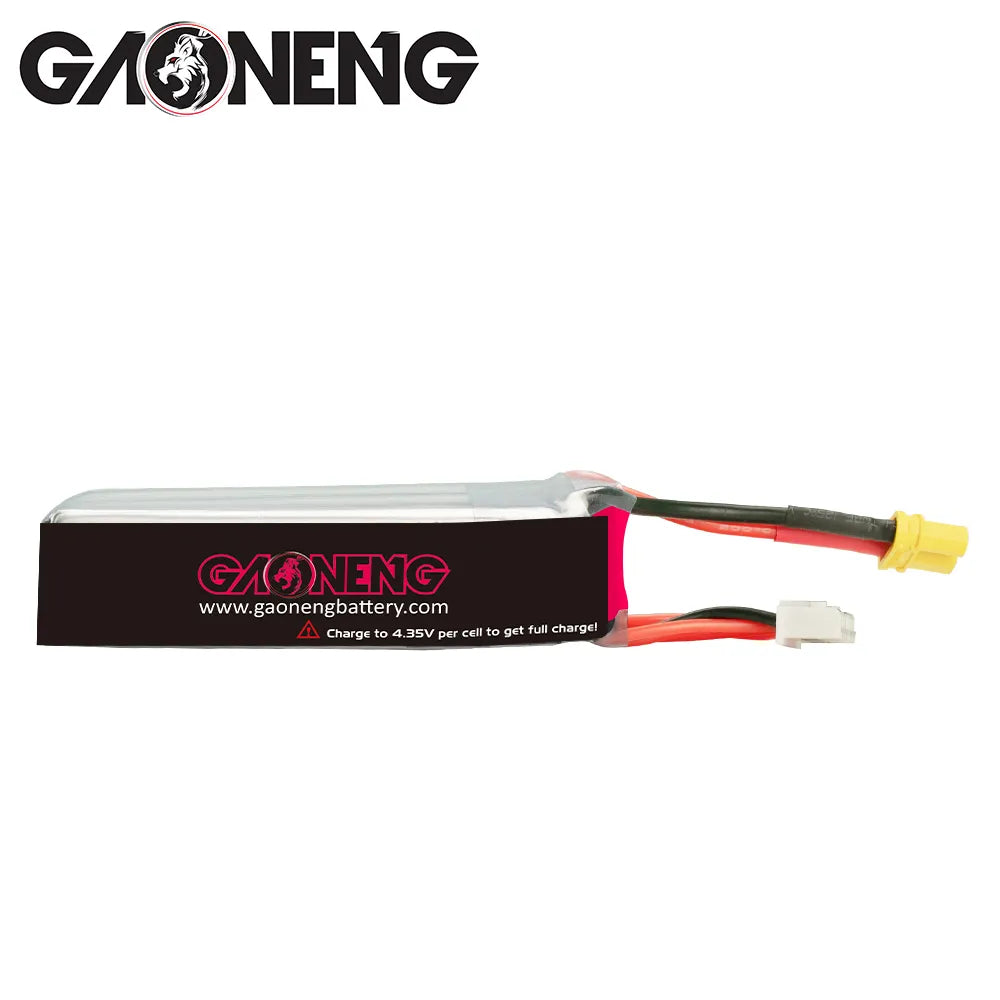 GAONENG GNB LiHV 6S 22.8V 720mAh 100C XT30 LiPo Battery Long Type [DG]