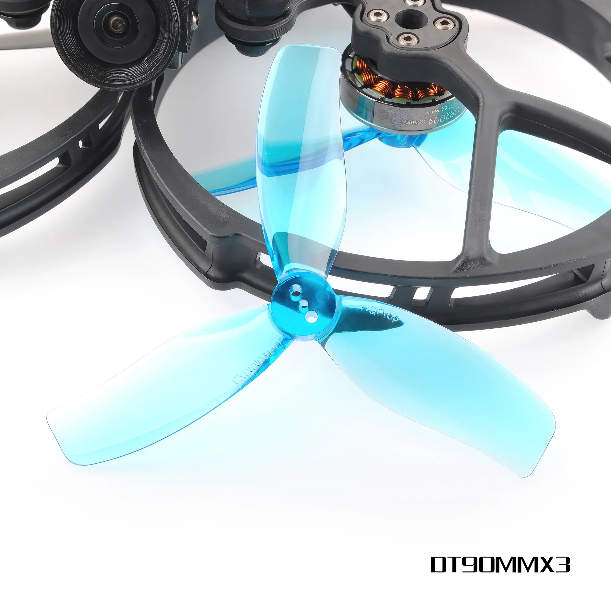 HQProp Duct T90MMX3 for Cinewhoop (2CW + 2CCW) Polycarbonate