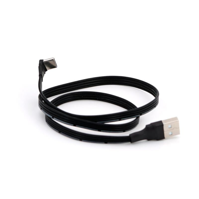 TBS Low Profile 90D USB A to USB C Cable 50cm