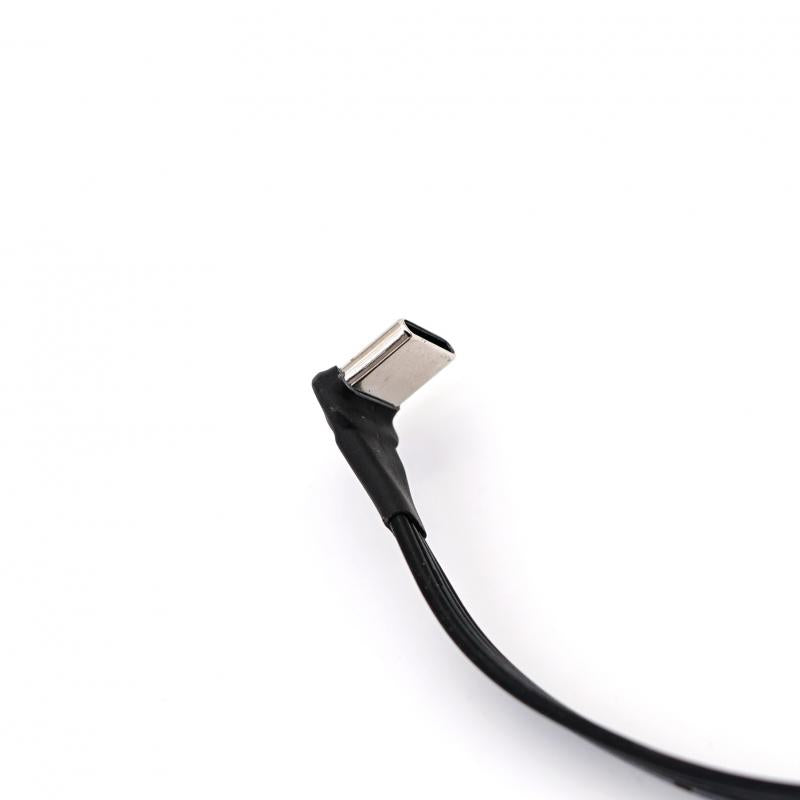 TBS Low Profile 90D USB A to USB C Cable 50cm