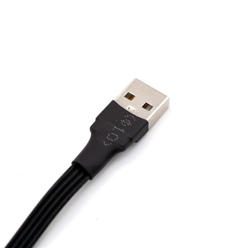 TBS Low Profile 90D USB A to USB C Cable 50cm