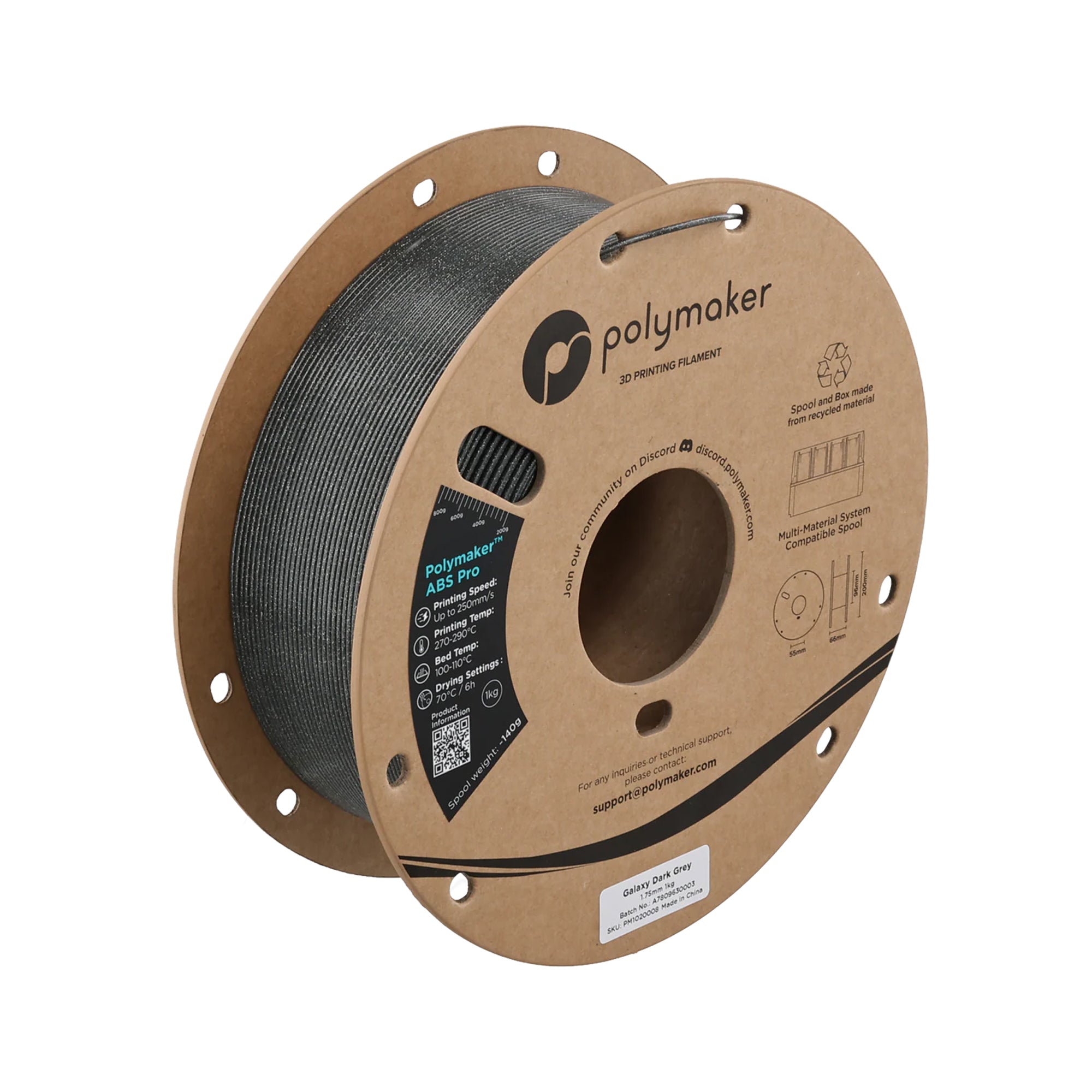 Polymaker ABS Pro 1.75mm Filament 1kg