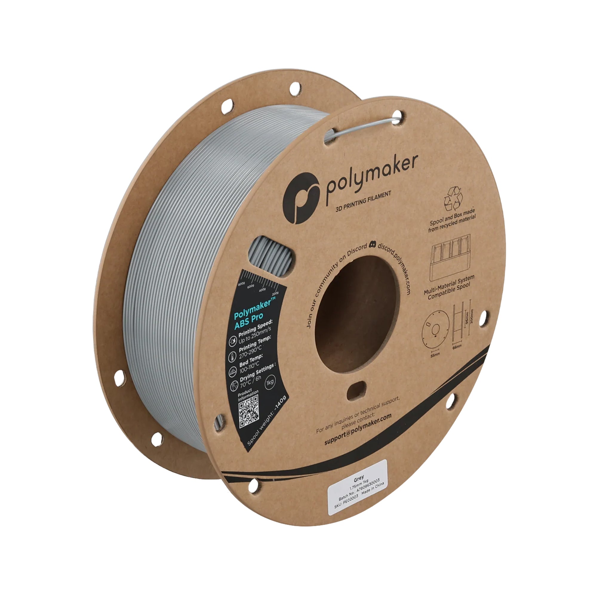 Polymaker ABS Pro 1.75mm Filament 1kg