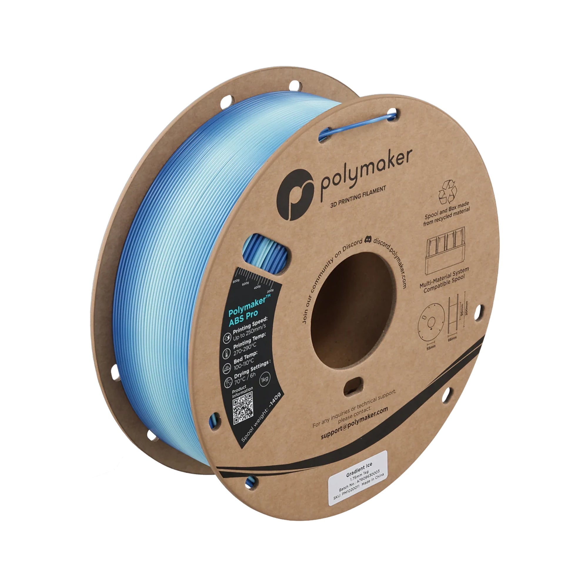 Polymaker ABS Pro 1.75mm Filament 1kg