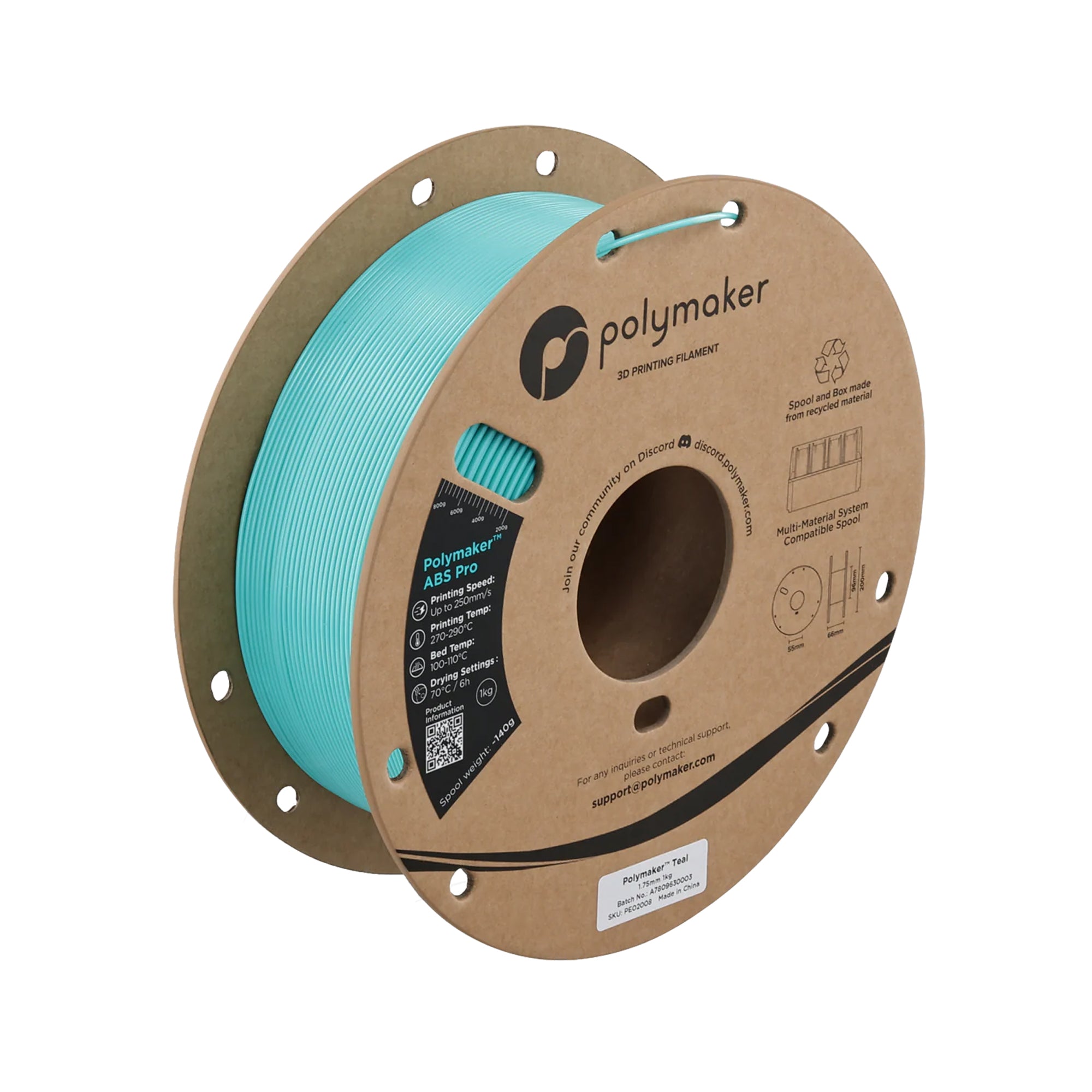 Polymaker ABS Pro 1.75mm Filament 1kg