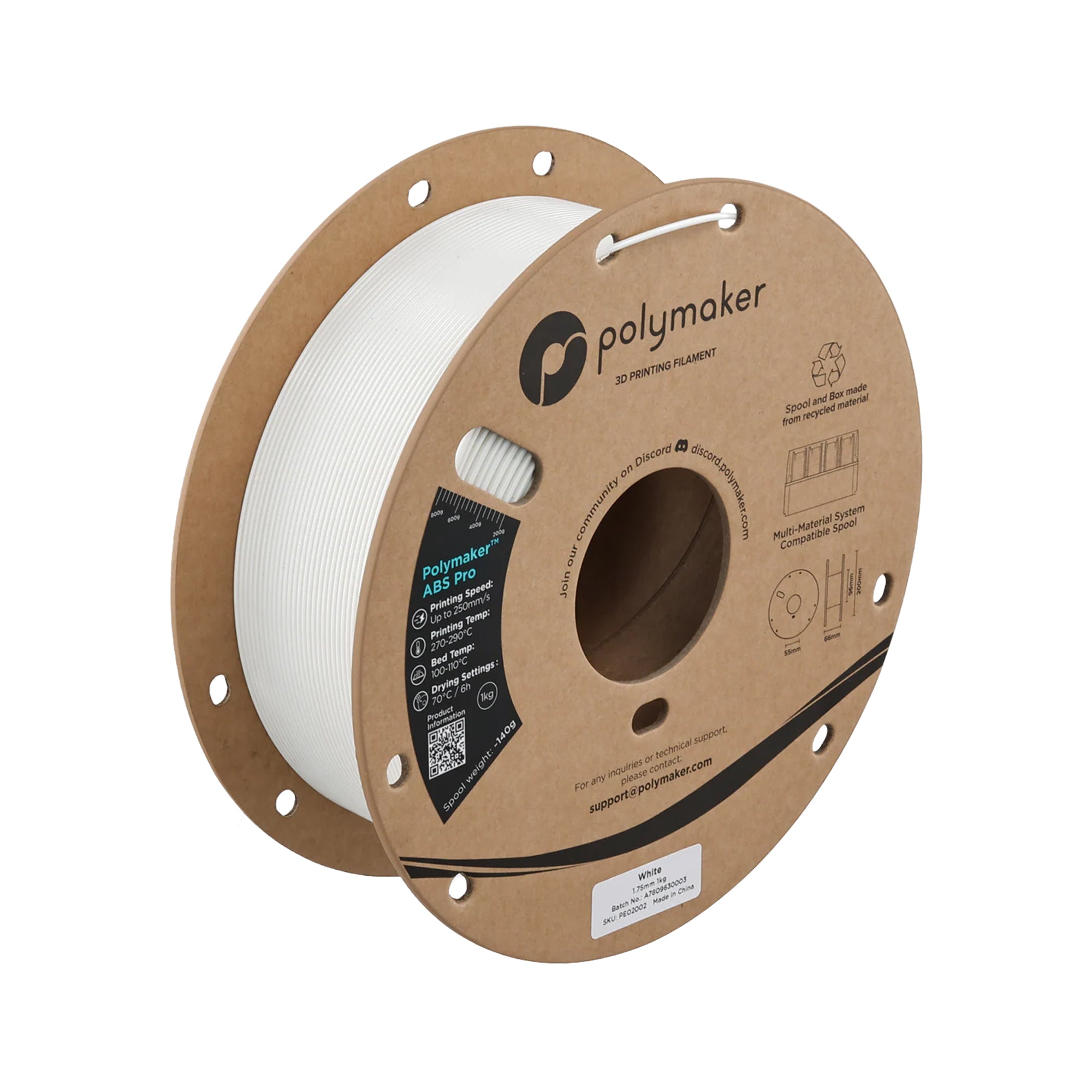 Polymaker ABS Pro 1.75mm Filament 1kg