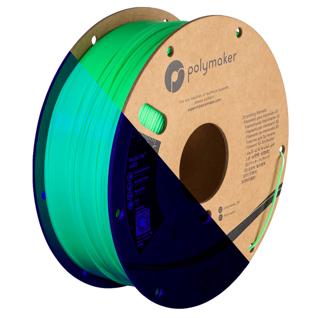 Polymaker PolyLite Neon ABS 1.75mm Filament 1kg