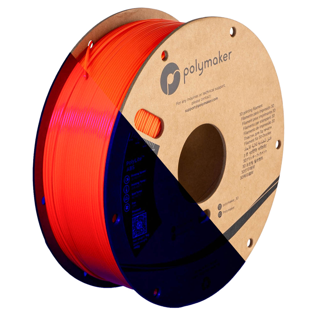 Polymaker PolyLite Neon ABS 1.75mm Filament 1kg