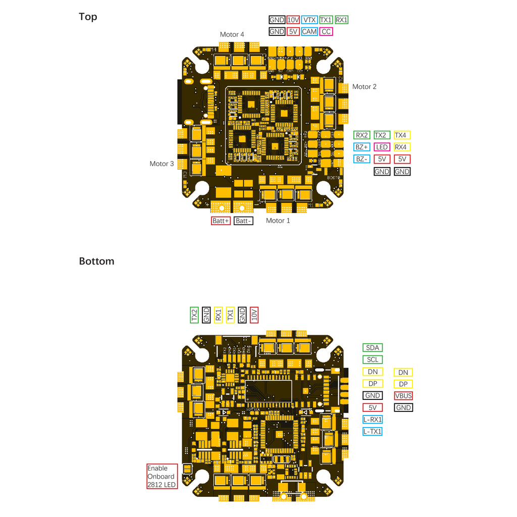 Airbot Fenix G4 4-6S AIO Toothpick/Whoop  ICM42688-P AM32 Flight Controller (w/ 35A 32Bit ESC)