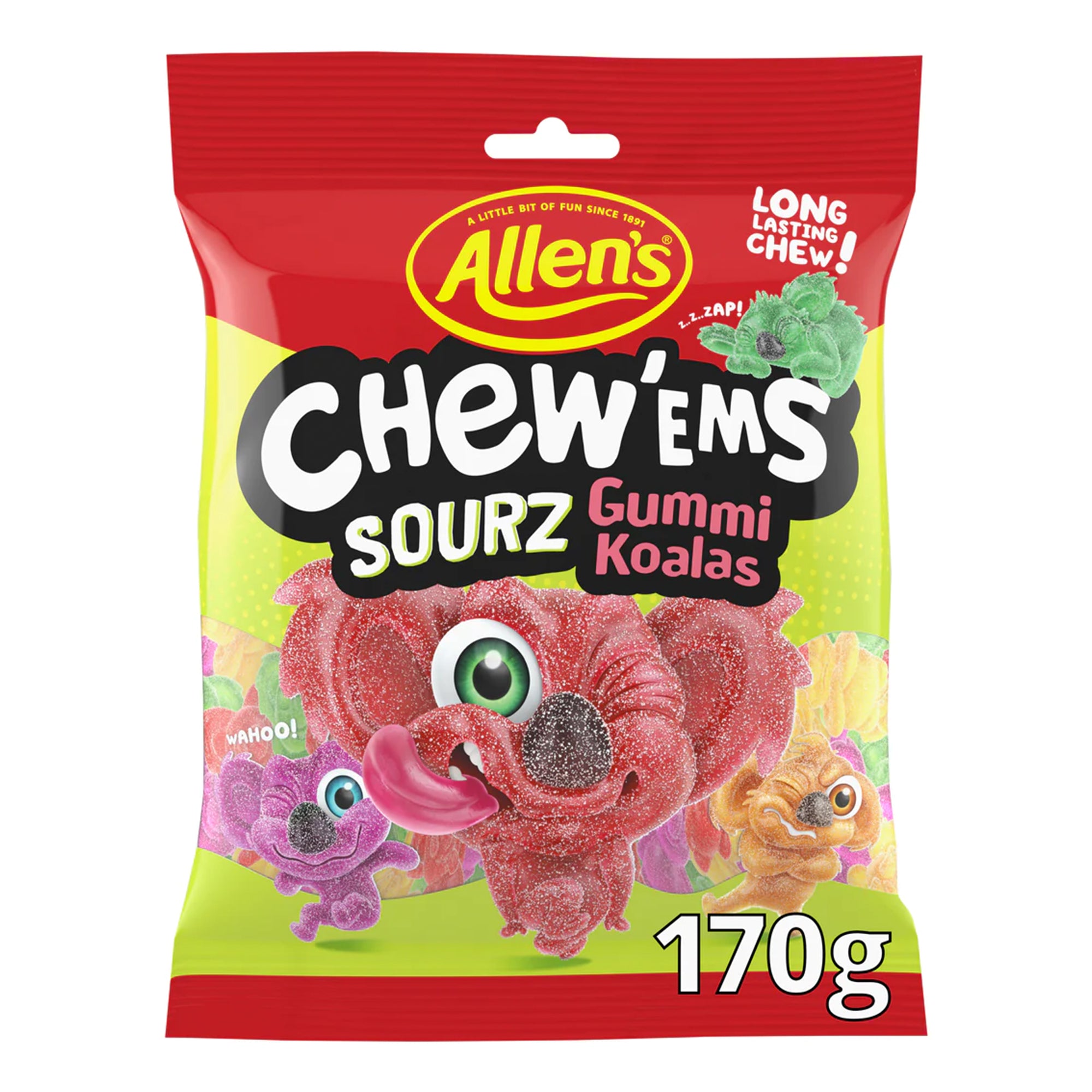 Allen's Chew'ems Sourz Koalas 170g