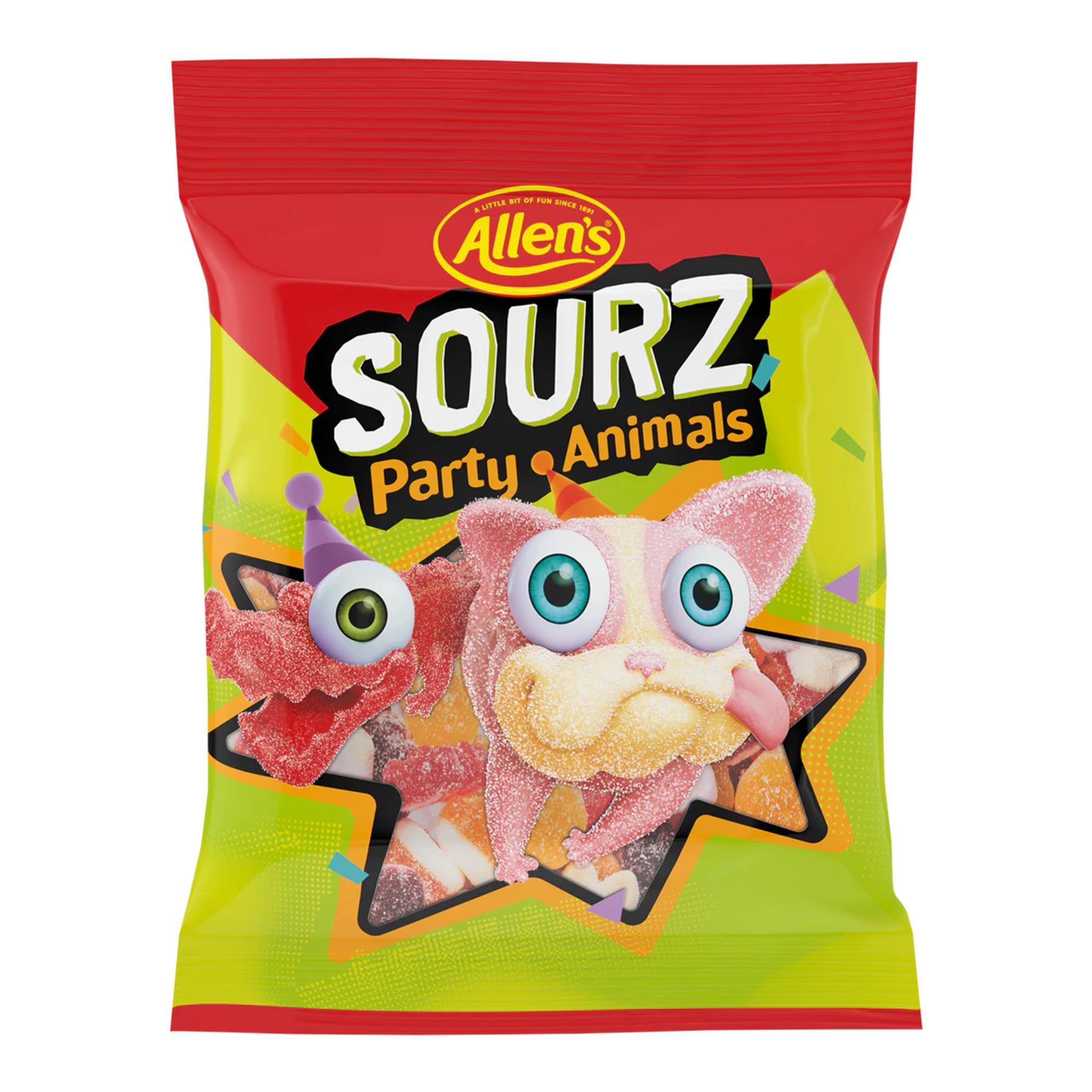 Allen's Sourz Party Animals 190g