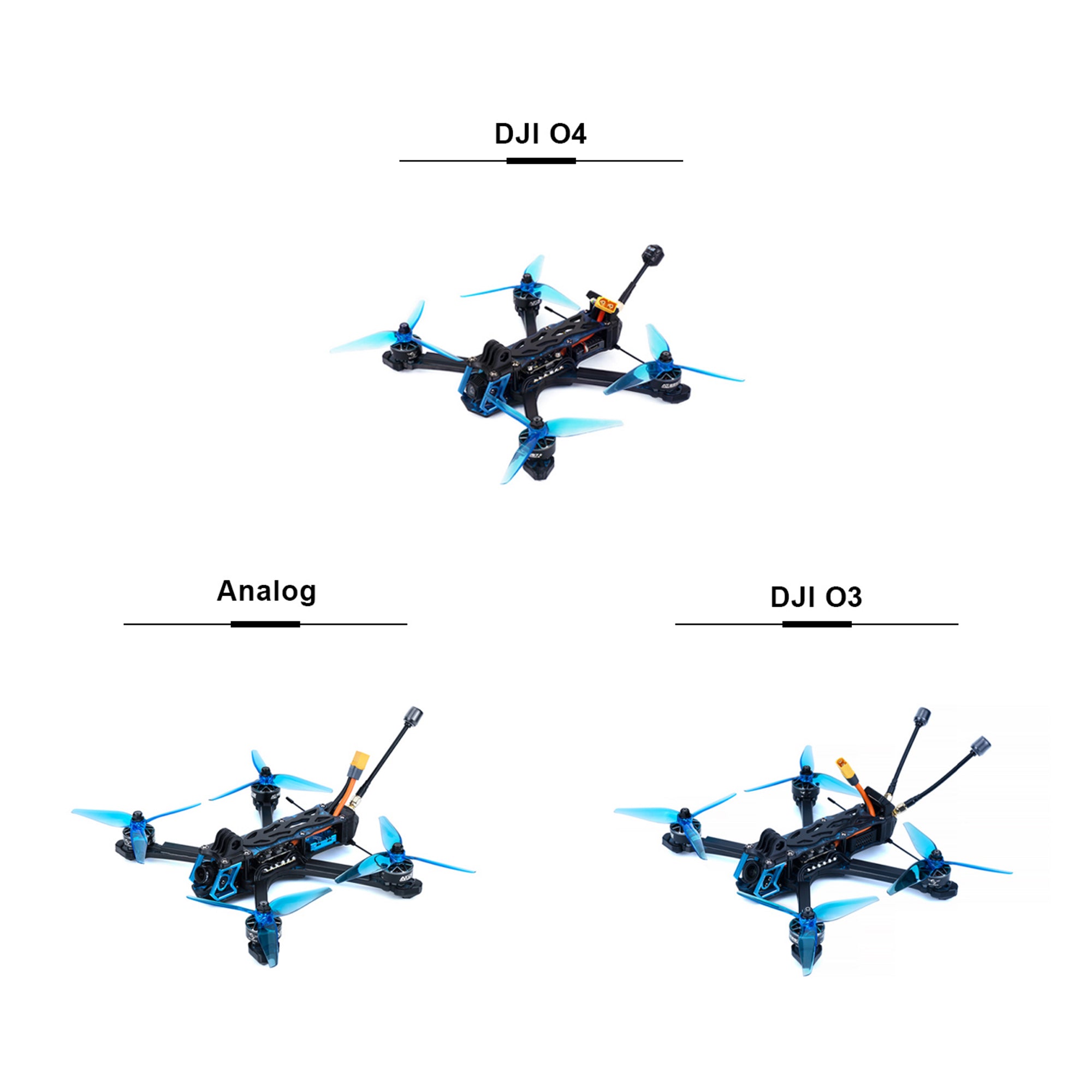 Axisflying Manta5 SE Squashed X DJI O4 Air Unit Lite 6S with GPS
