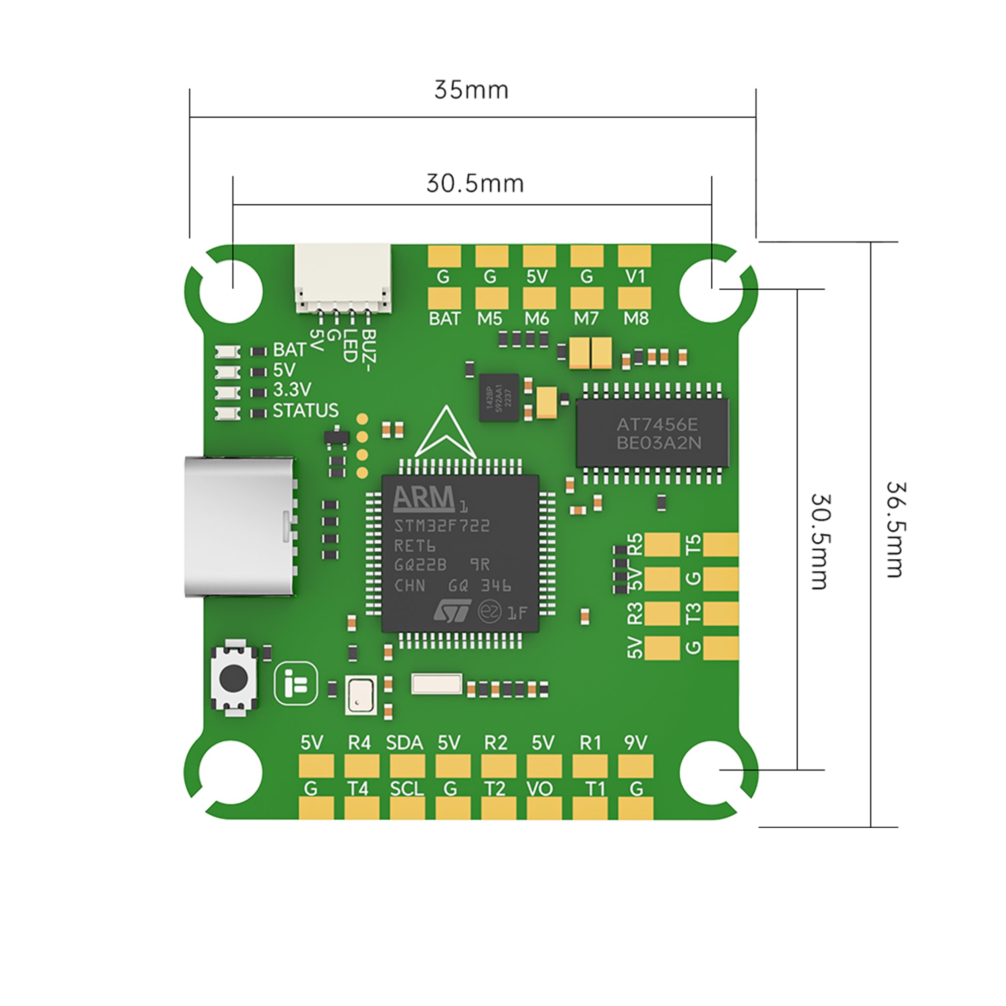 iflight BLITZ Whoop F7 AIO ICM42688 Flight Controller