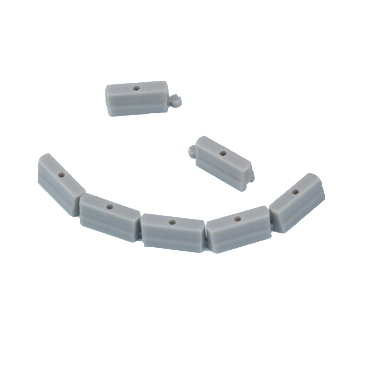 Turbo Racing Grey Cement Guardrail 50pc