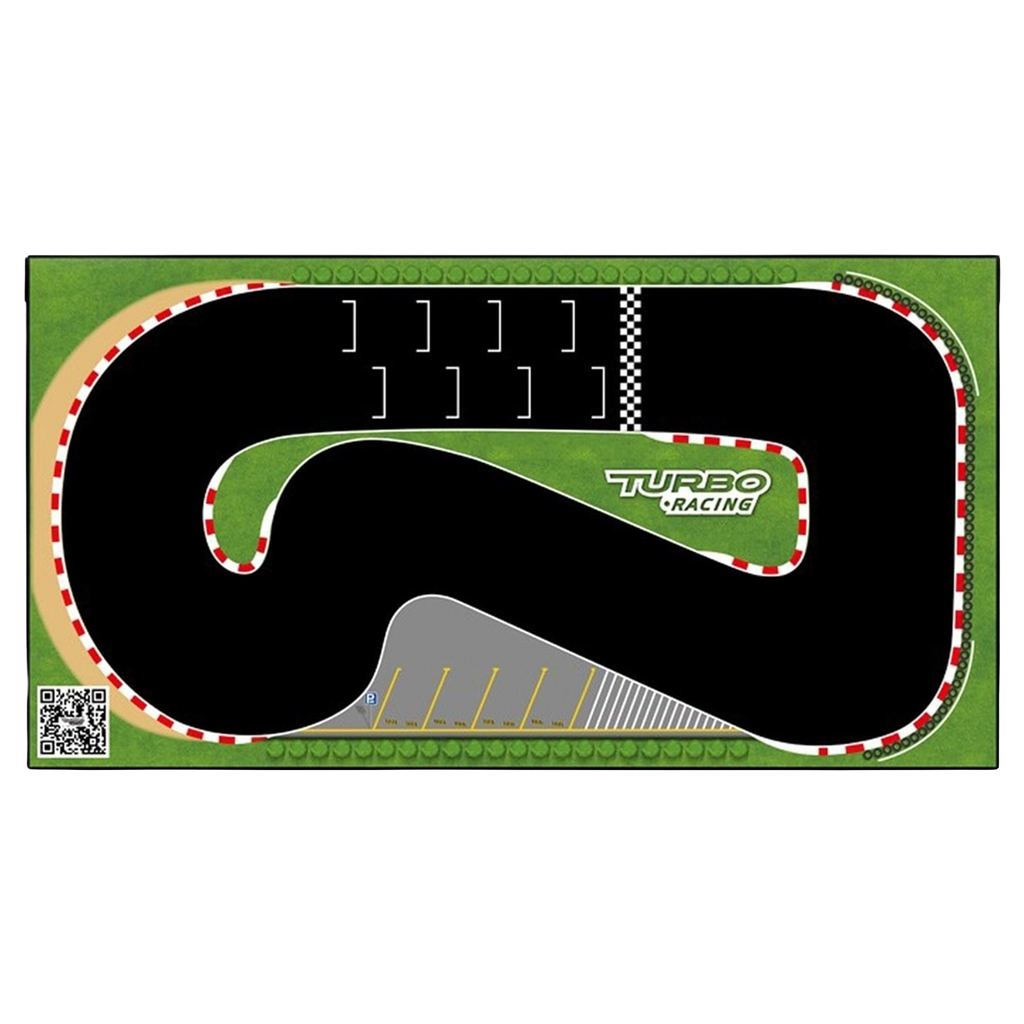 Turbo Racing 1:76 Racing Car Track Mat 950x500mm
