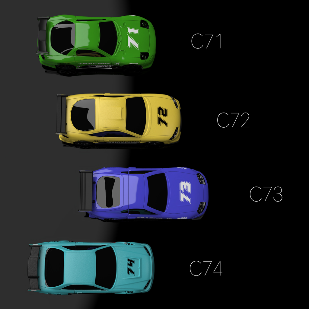 Turbo Racing 2026 Combo C71 C72 C73 C74 1:76 Scale RC Sports Car RTR Limited Edition [DG]