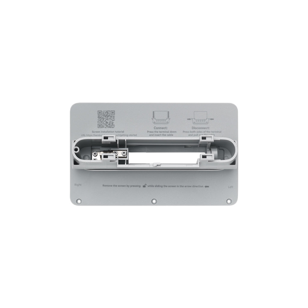 Bambu Lab Display Rear Housing with Hinge X1 Series