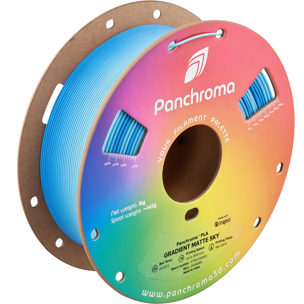 Panchroma Gradient Matte PLA 1.75mm Filament 1kg (Formerly Polymaker Polyterra)