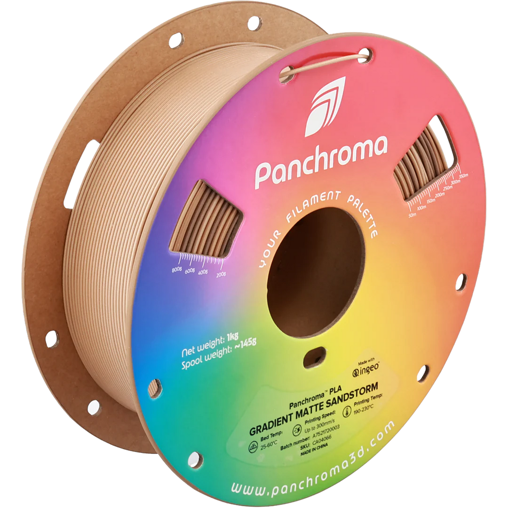 Panchroma Gradient Matte PLA 1.75mm Filament 1kg (Formerly Polymaker Polyterra)