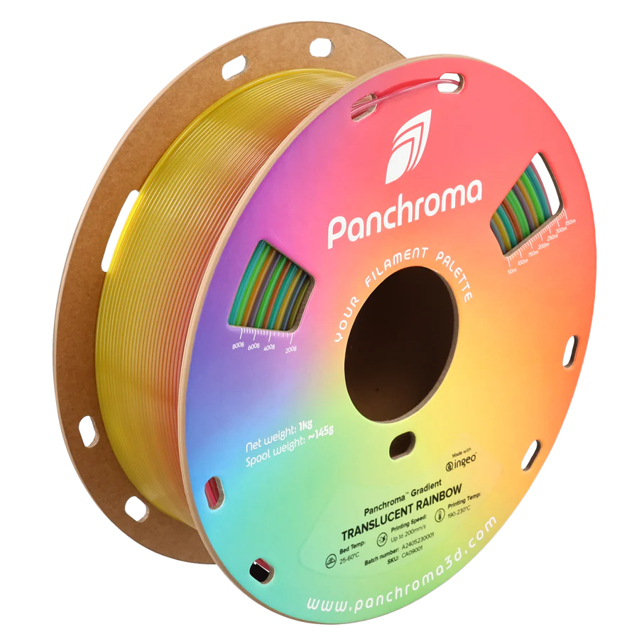 Polymaker Panchroma Translucent PLA CMYK 1.75mm Filament 1kg