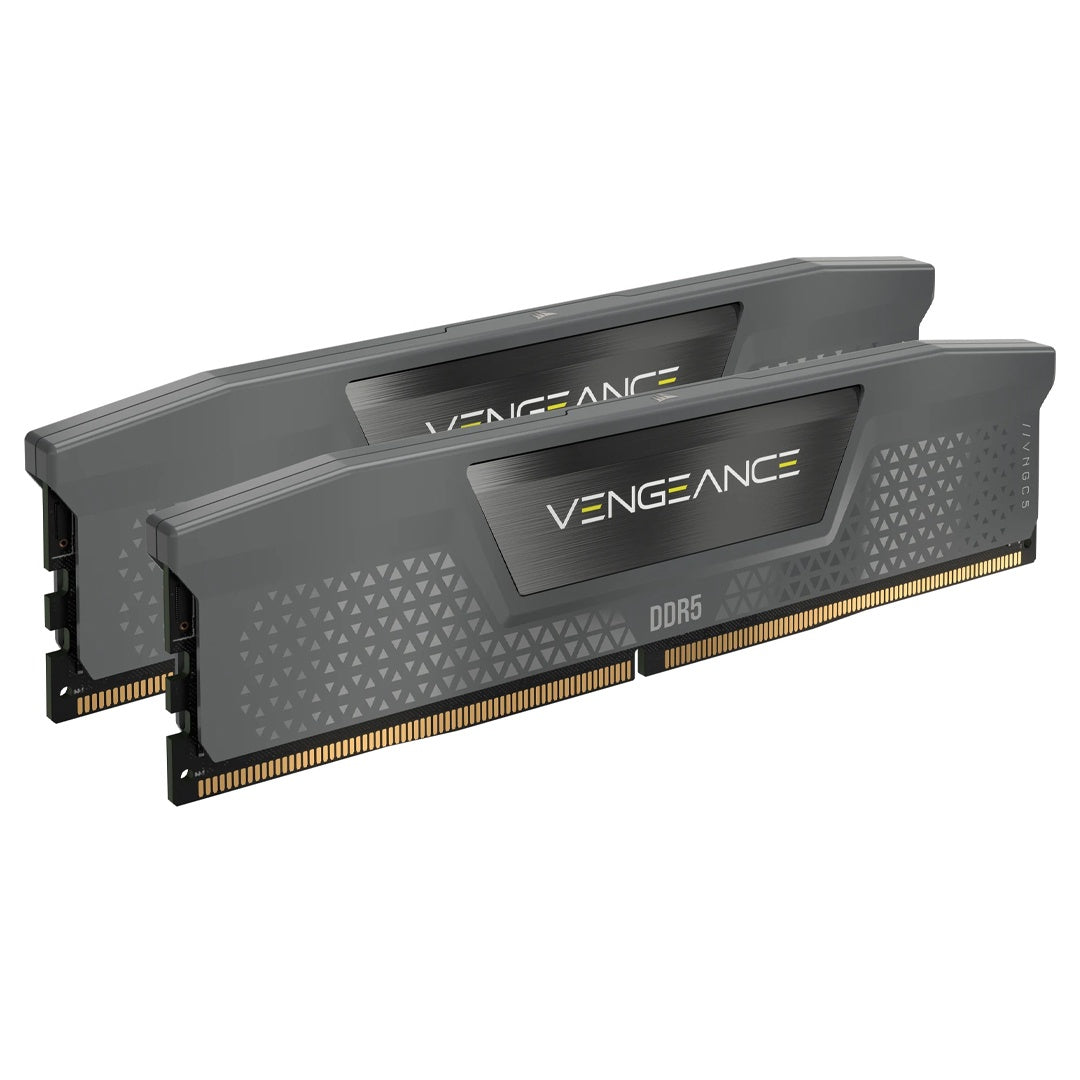 CORSAIR Vengeance DDR5 64GB (2x32GB) DDR5 6000MHz CL30 AMD Expo Intel XMP iCUE Compatible Computer Memory – Grey (CMK64GX5M2B6000Z30)