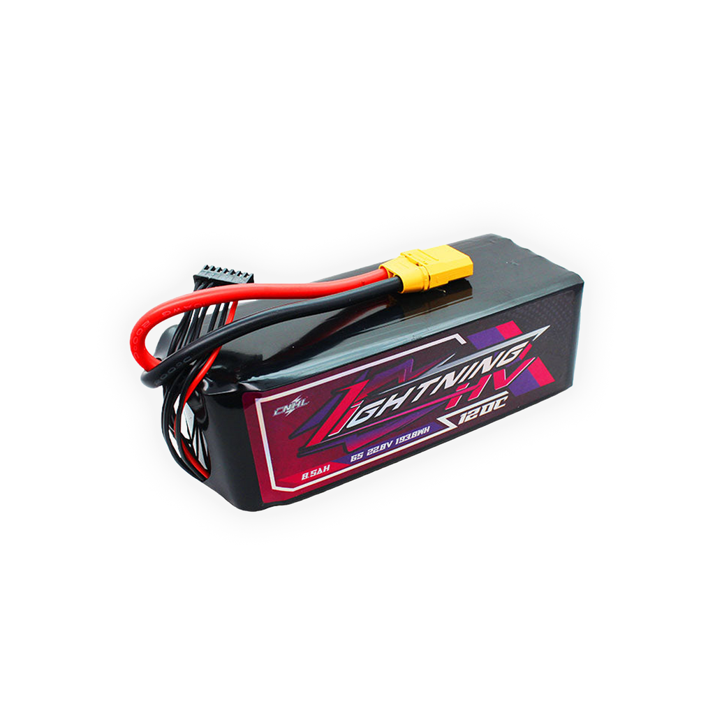 CNHL Lightning LiHV 8500mAh 22.8V 6s 120C HV Lipo Battery XT90 [DG]