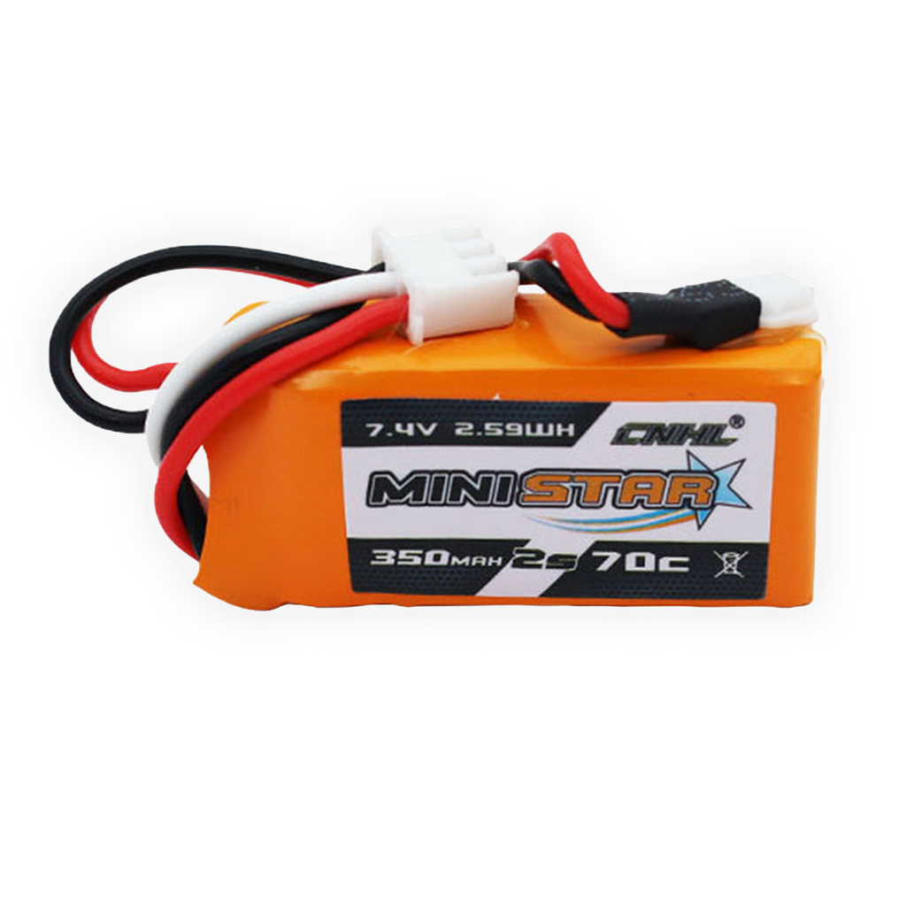CNHL MiniStar 350mAh 2S 70C for FMS FCX18 & FCX24 Molex Battery [DG]