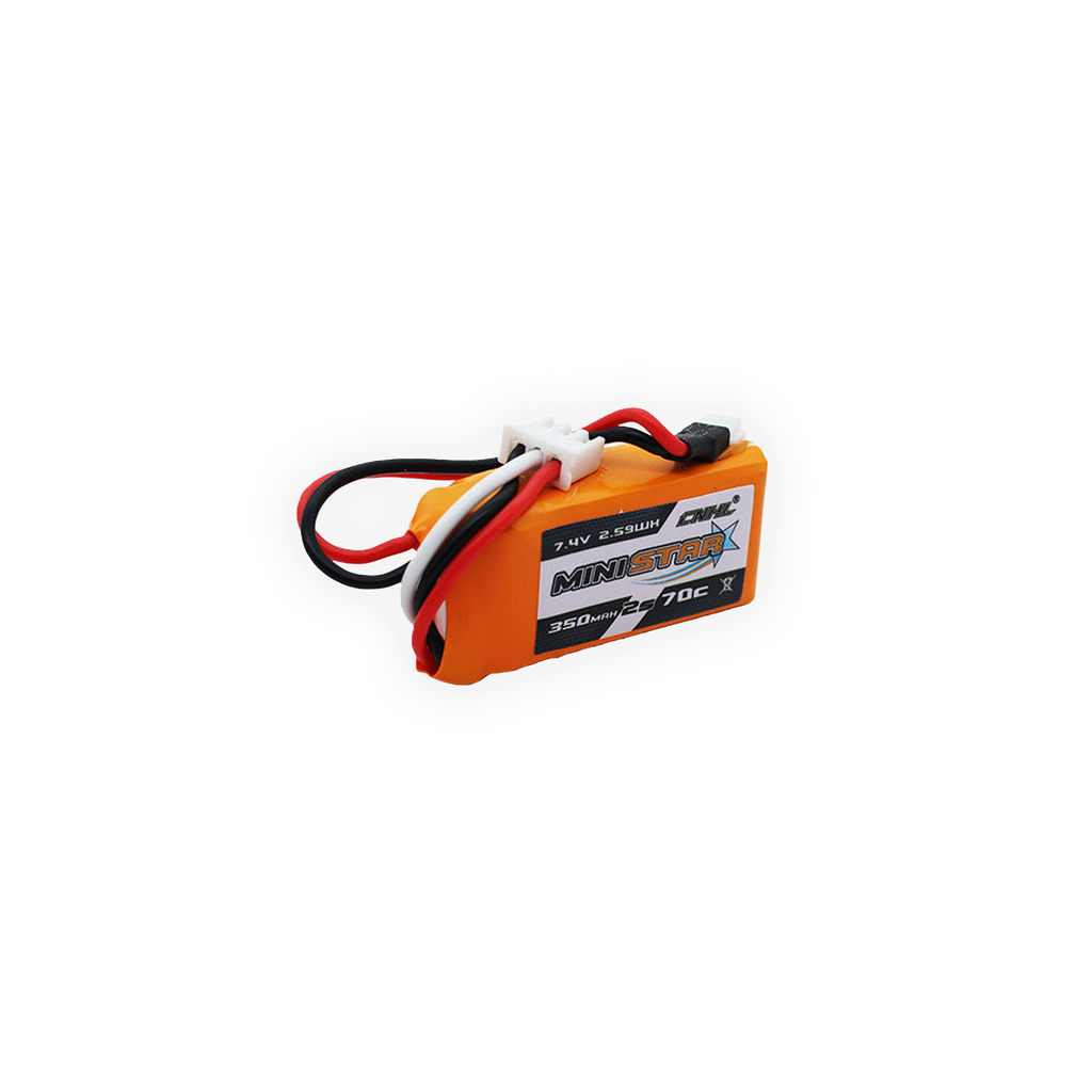 CNHL MiniStar 350mAh 2S 70C for FMS FCX18 & FCX24 Molex Battery [DG]