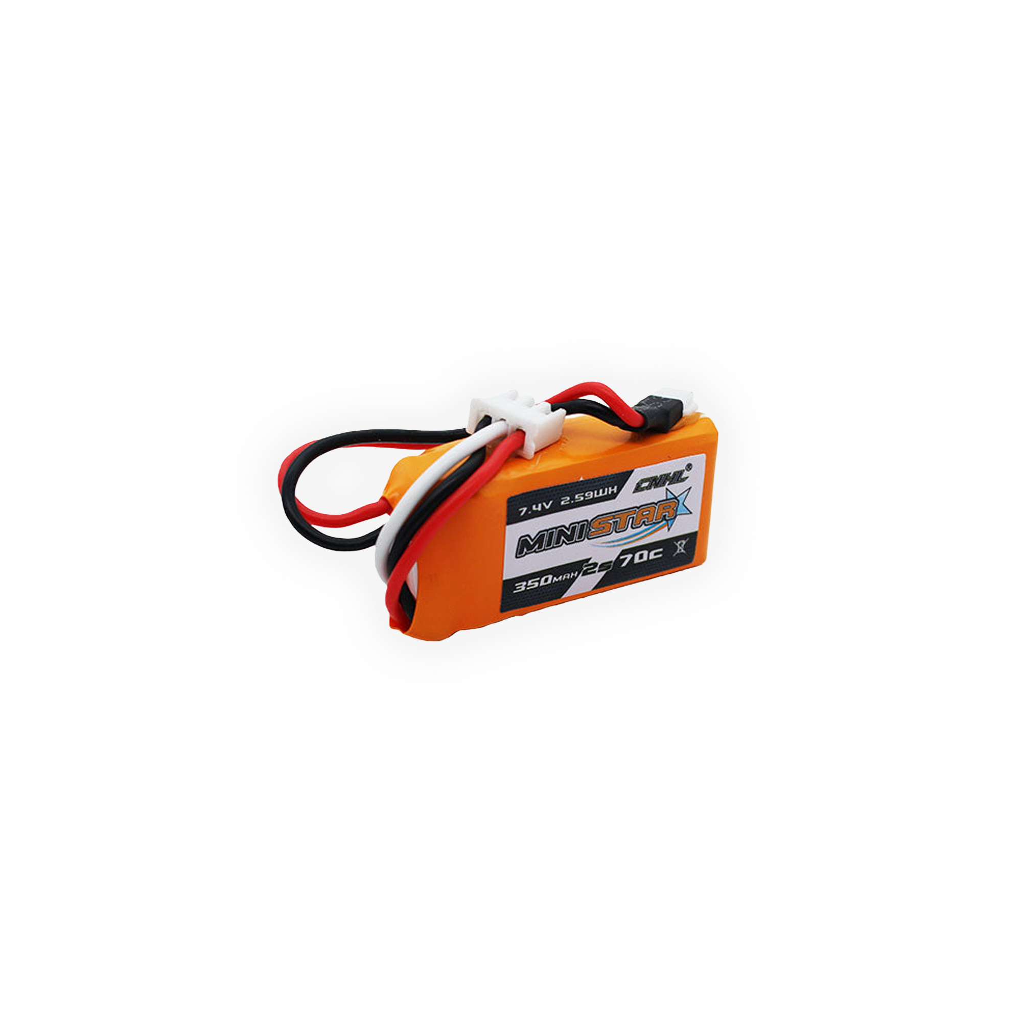CNHL MiniStar 350mAh 2S 70C for FMS FCX18 & FCX24 Molex Battery [DG]