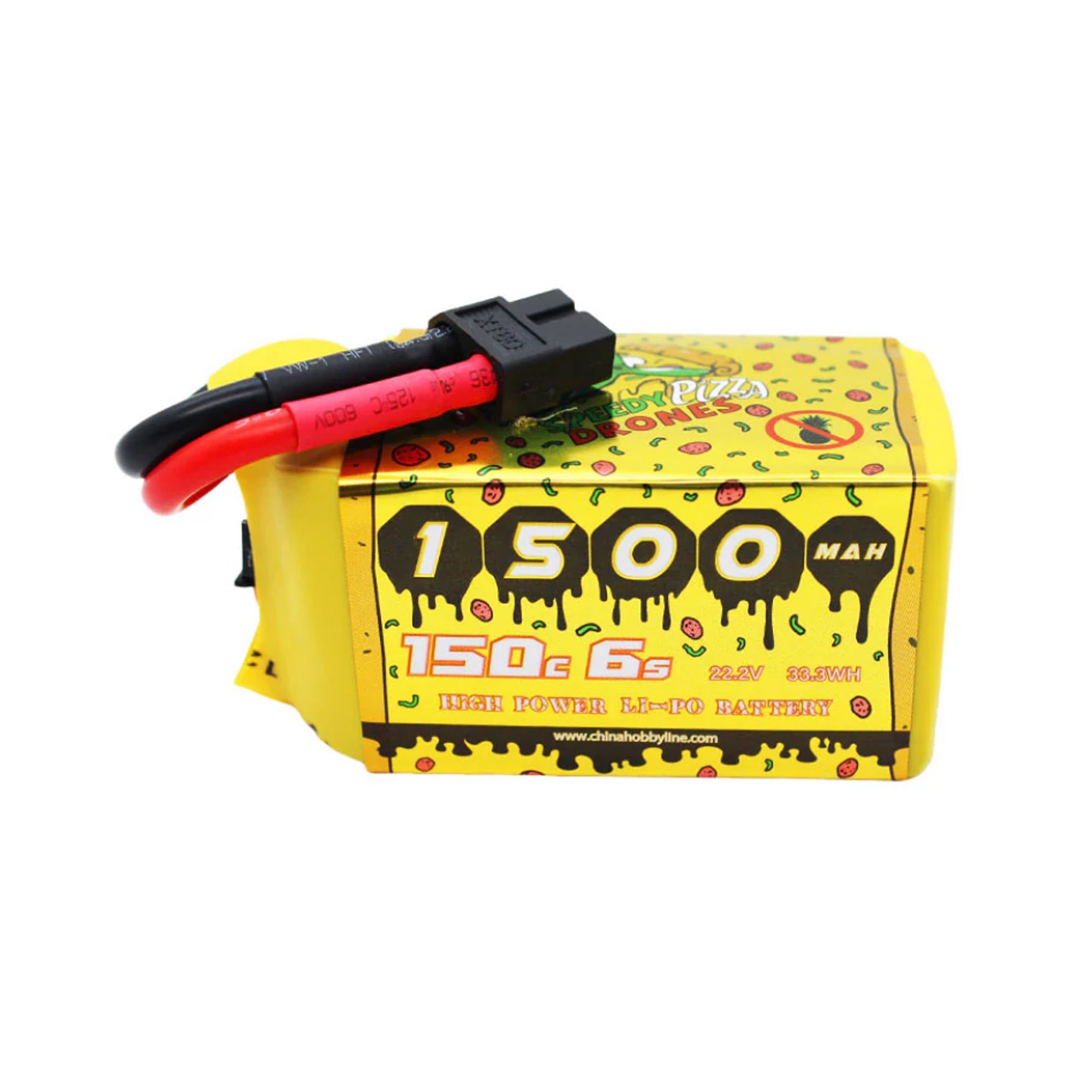 CNHL Speedy Pizza Series Pro 1500mAh 22.2V 6s 150C Lipo Battery XT60 [DG]