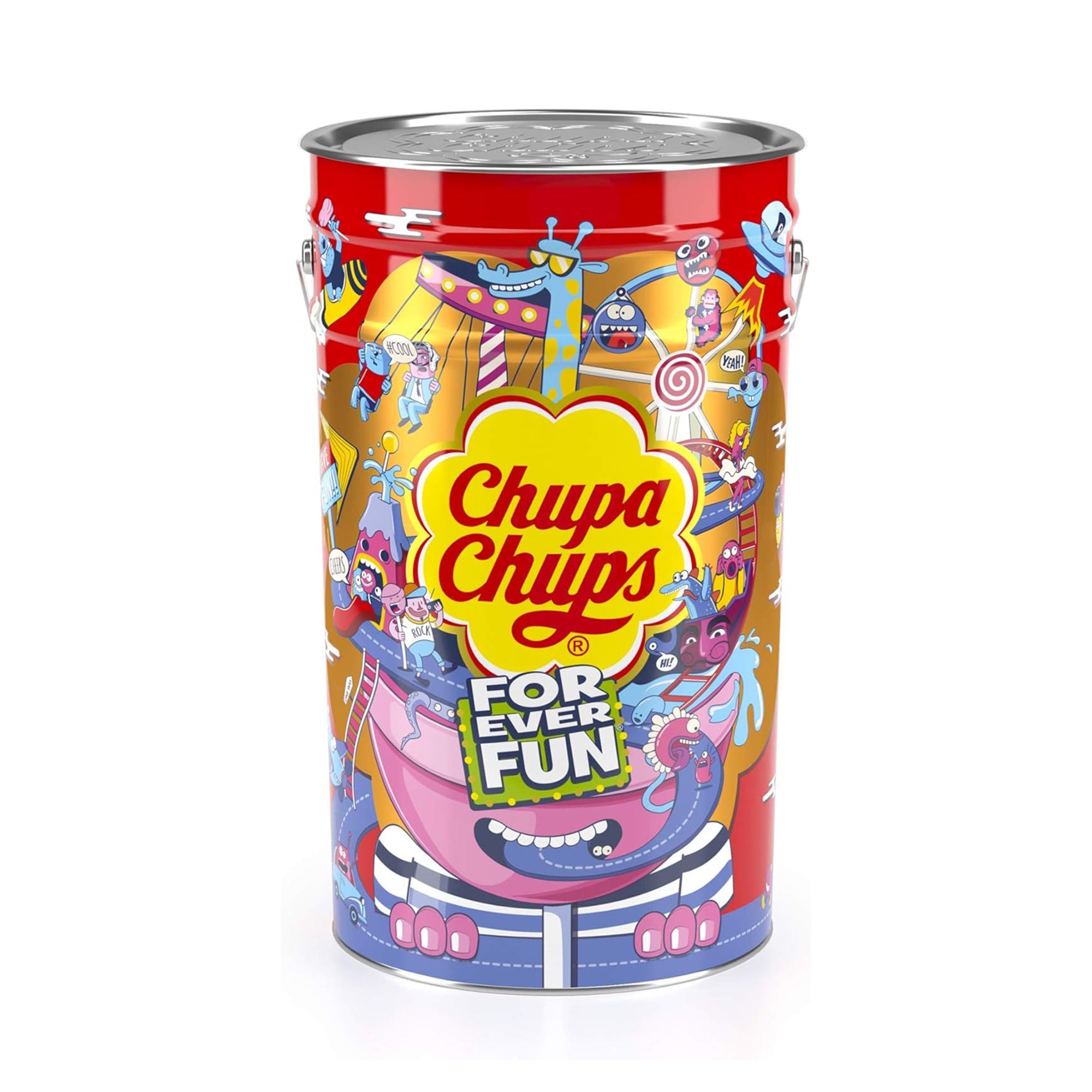 Chupa Chups Mega Combo Tin - 1000 Lollipops!