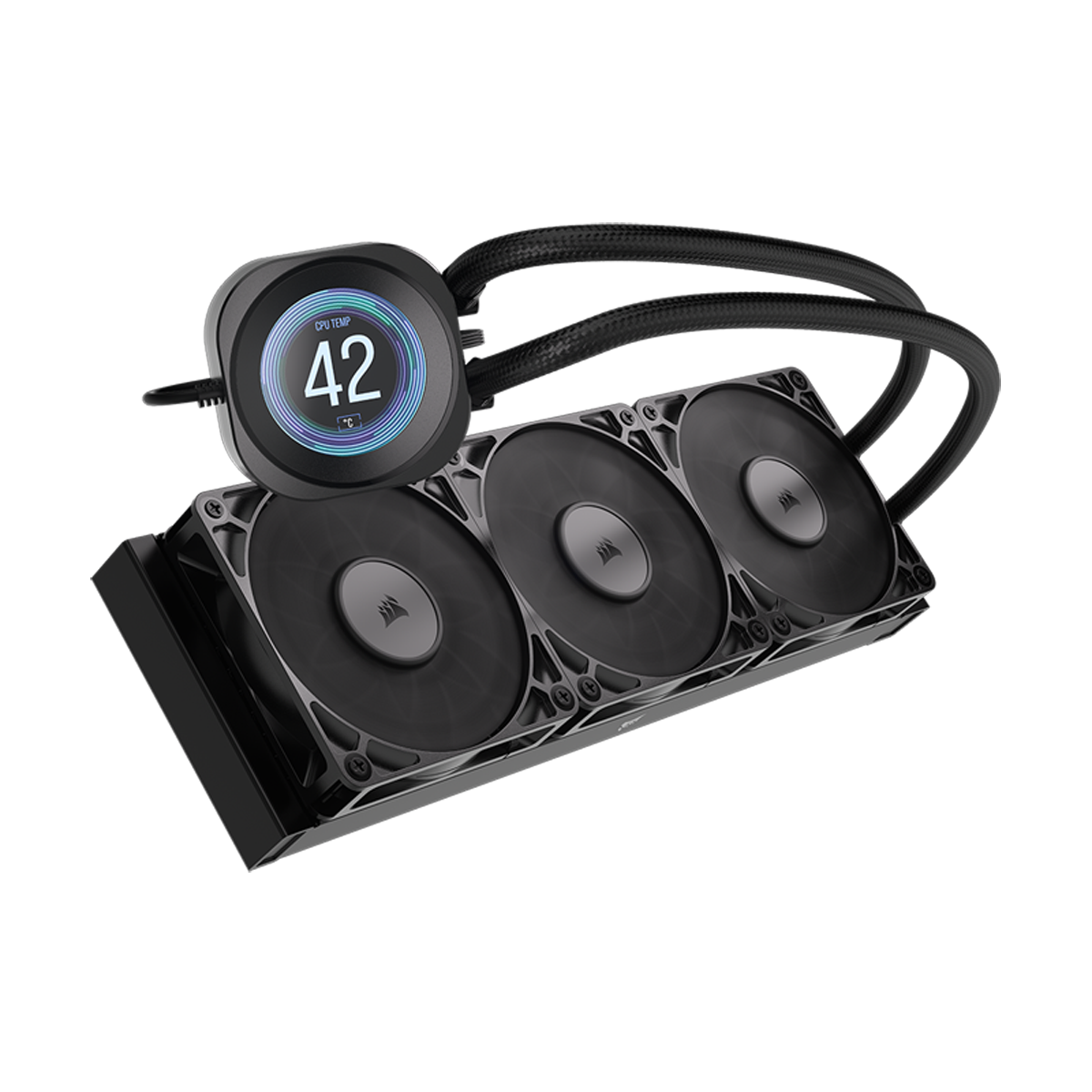 Corsair NAUTILUS 360 RS LCD Black CFCW-NAUT360RSLCD-BK [PC]