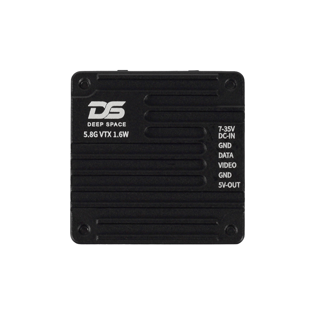 DeepSpace DS 5.8G 1.6W VTX Transmitter 48CH 7-35V