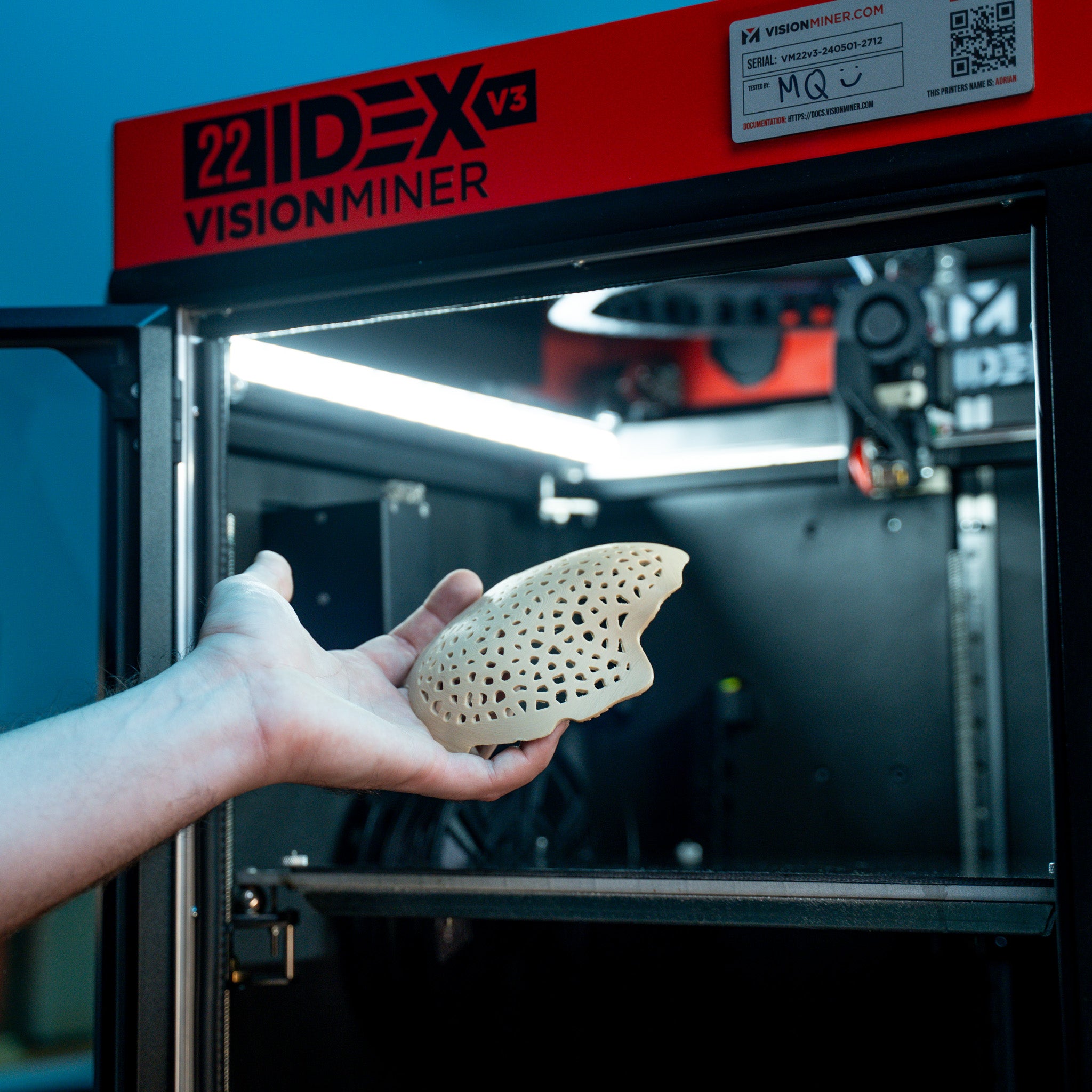 Vision Miner 22 IDEX V3 Printer