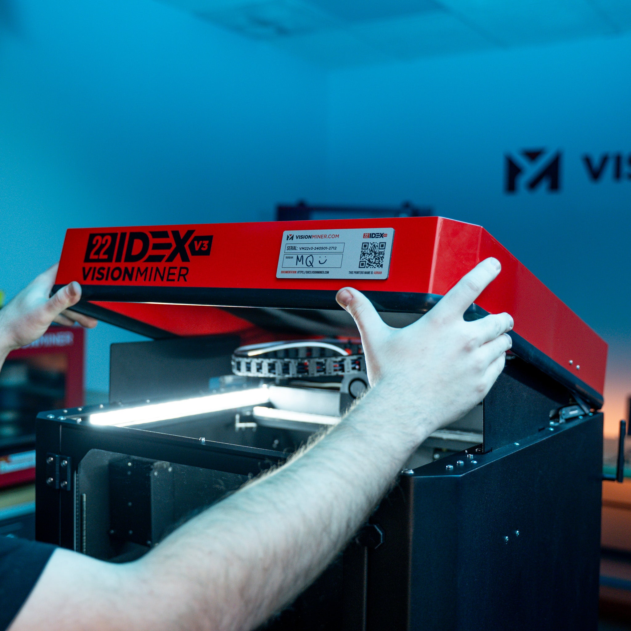 Vision Miner 22 IDEX V3 Printer