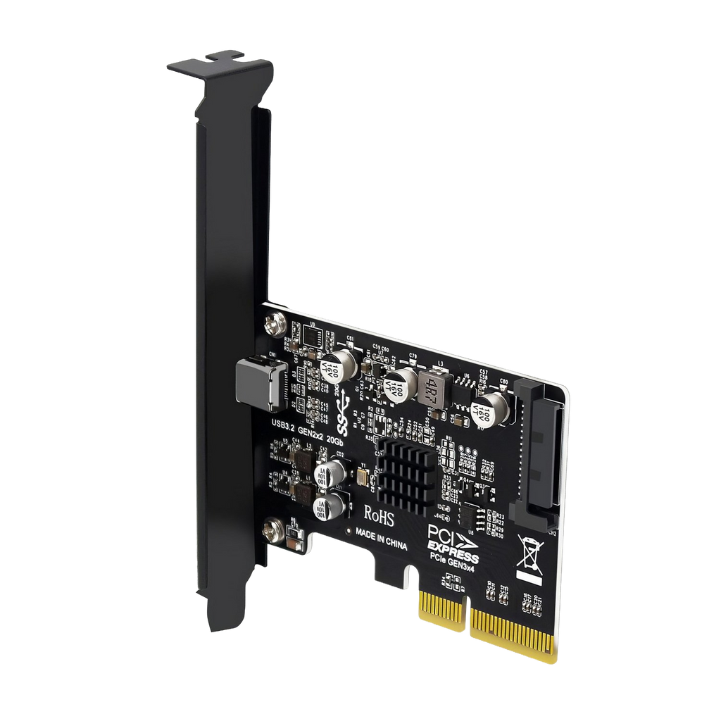 Simplecom EC318V2 PCI-e x4 to USB 3.2 Gen2x2 20Gbps USB-C Expansion Card [PC]