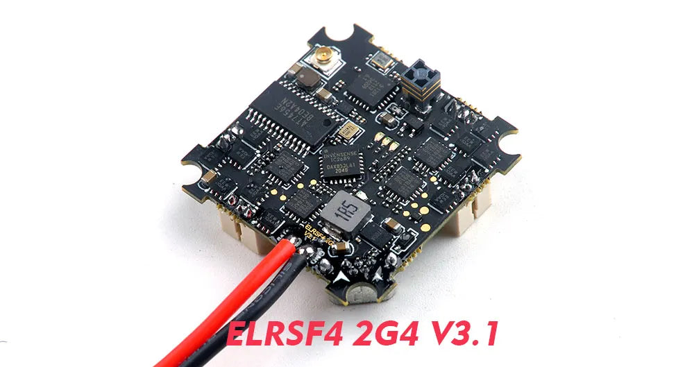 HappyModel ELRSF4 2G4 V3.3 AIO 5in1 Flight controller built-in SPI 2.4GHz ELRS RX